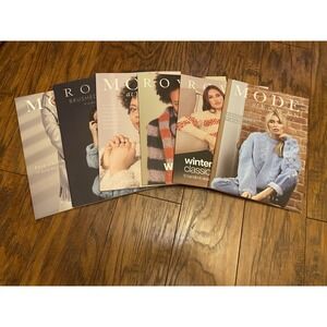 NEW Bundle Lot 6 Knitting Pattern Book Rowan Hand Knit Fleece Cashmere Alpaca